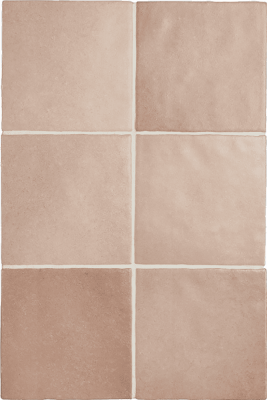 Casa1 Fliesen Wandfliesen Equipe Magma 13,2x13,2 cm Coral Pink