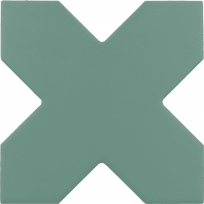 Casa:1-Fliesen Bodenfliesen Equipe Porto Cross 12x12 cm Pickle Green