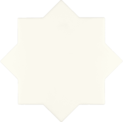 Casa1 Fliesen Wandfliesen Bodenfliesen Cevica New York Star 13,6x13,6 cm White